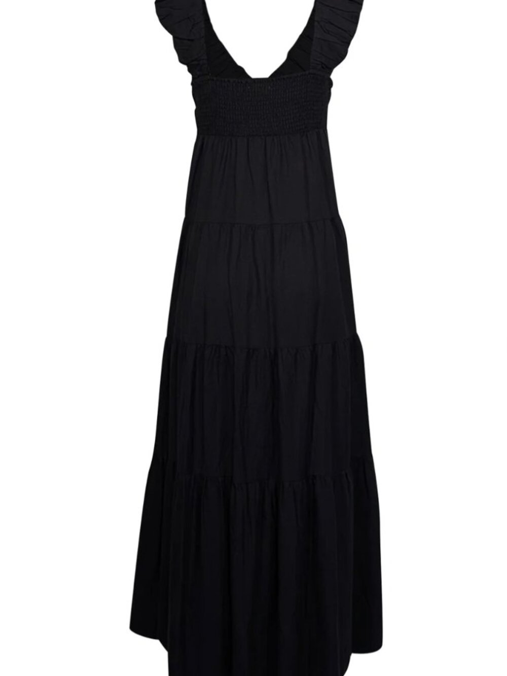 Jason Wu - Black Tiered Maxi Dress Sz M
